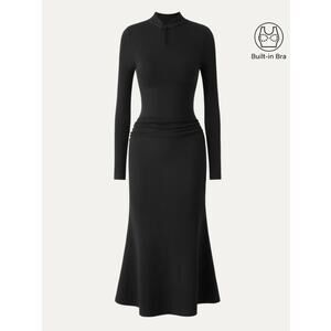 OGL Mandarin Collar Mermaid Brami Dress SIZE L NWT